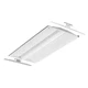 LITHONIA LIGHTING 2BLT4R 40L ADP EZ1 LP835 Recessed Troffer,4 ft L,3960 lm,31W 5