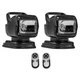 Golight Golight GT Black Halogen Portable Spot Lights w/ Wireless Remotes Pair