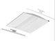 Lithonia 2BLT2R 20L ADP GZ10 LP840 2x2 LED Troffer Panel 4000K