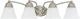 Nuvo 60-3277 - Vanity Light Fixture in Brushed Nickel Finish