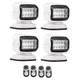 Golight Golight GT Portable High Flux LED White Spotlights w/ Remotes Set of 4