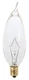 BULB DECO 25W CL CD 130V by SATCO MfrPartNo 03674