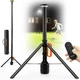 SYLSTAR 360&deg; Rechargeable Work Light with Remote &Telescopic Stand (8.4Ft), 300