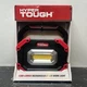 Hyper Tough 1200 Lumen LED Rechargeable Portable Work Light, Red, Black