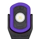 Maxxeon MNMXN00816 720 Lumen Cyclops Rechargeable Work Light - Purple