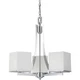 Nuvo Lighting 60/4085 Bento Chandelier Polished Chrome