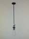 NUVO 60-5362 Beaker 1 Light Mini Pendant Clear Glass Aged Bronze (Brand New)