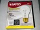 4 -2 Packs Satco S3941 Frosted Light Bulbs 3&rdquo; 25W A19 120V Refrigerator Oven New
