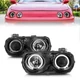 Anzo Headlight Assembly - Projector with Fits 1994 - 1997 Acura Integra - 121003