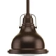 Progress Lighting Fresnel Lens Collection 1Light Bronze Clear Fresnel Glass