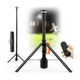 SYLSTAR 360&deg; Rechargeable Work Light with Remote &Telescopic Stand (8.4Ft),