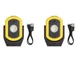 Maxxeon Cyclops USB-C Rechargeable LED Worklight - Yellow (MXN00812) 2 PACK DEAL