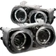 Anzo 121003 Black Housing Headlights