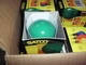 22 Pcs Green Party Light Bulbs 25W 130V SATCO S6091 Brass CERAMIC NEW veterans