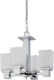 Nuvo Lighting 60/4005 Chrome Parker 4-Light 18"W Multi Light Pendant