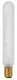 Satco S3298 130V DC Bayonet Base 20-Watt T6.5 Light Bulb, Frosted