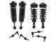 Front and Rear Shock Coil Spring Sway Bar Link Kit For Ford Expedition PM525VY