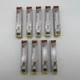 Lot of 9 Satco S3224 130V Intermediate 40Watt T6.5 Light Bulb Clear Steampunk