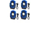 Maxxeon Cyclops MXN00814, USB-C Rechargeable LED Work Light,  Blue 4 PACK DEAL