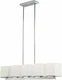 Nuvo 60-4091 - Island Pendant in Polished Chrome Finish with White Satin Glass
